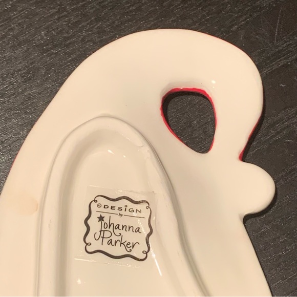 Johanna Parker Santa Claus Ceramic Spoon Rest - Nostalgic Christmas Collection - Picture 7 of 7